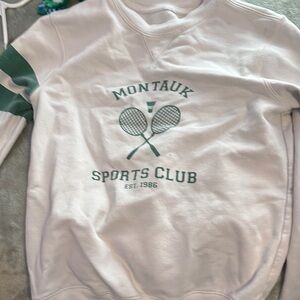 White and Green boys Sweater